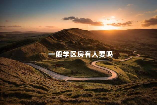 一般学区房有人要吗