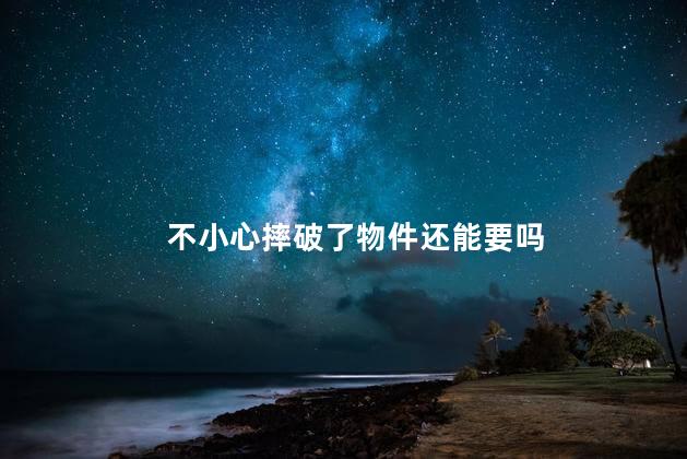 不小心摔破了物件还能要吗