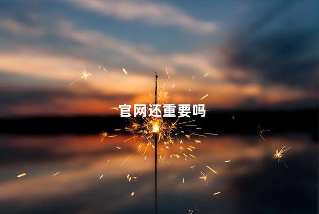 官网还重要吗