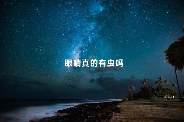 眼睛真的有虫吗