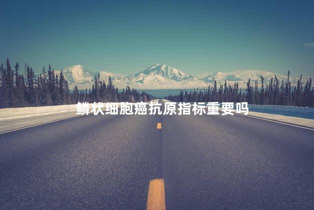 鳞状细胞癌抗原指标重要吗