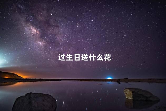 过生日送什么花