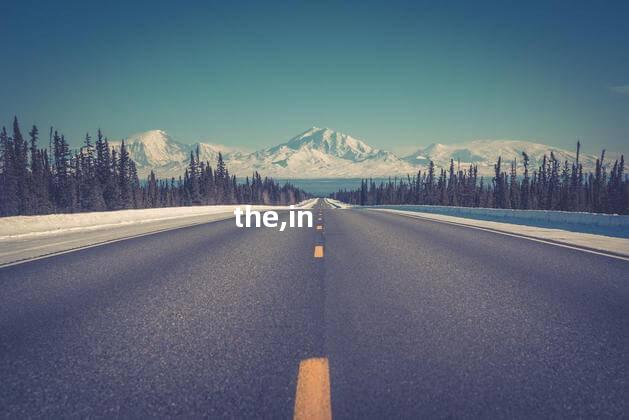 the,in