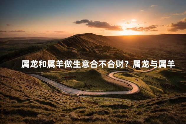 属龙和属羊做生意合不合财？属龙与属羊合作：财运互促！